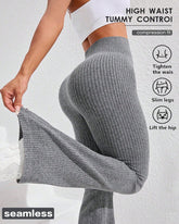 Women's Casual High-Waisted Comfortable Breathable Sports Yoga Tight Flare Pants