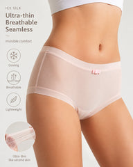 Multi-pack Seamless Breathable Ice Silk Panties