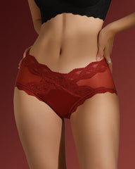 Women's Lace Breathable Tummy Control and Butt Lifting Panties