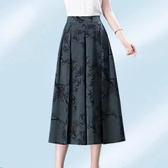 Elegant Chiffon Wide Leg Culottes