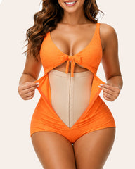 Women's One-Piece Swimsuit with Built-in Shaping