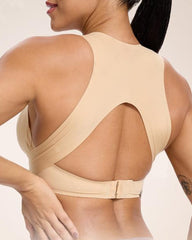 Women's Seamless Push-Up Shaping Correcting Back Sports Bra