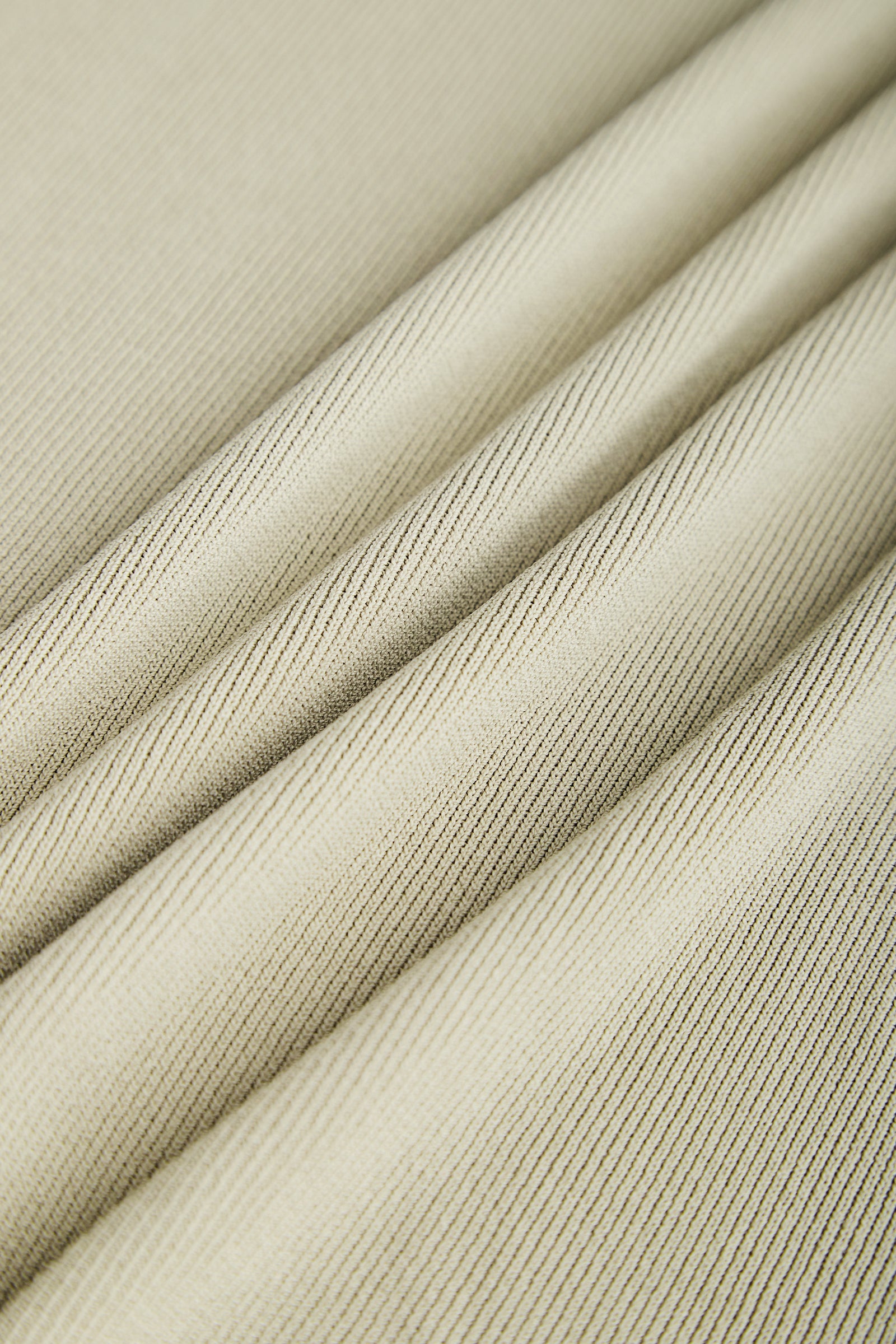 Tan Halterneck Knitted Longline Tank Top