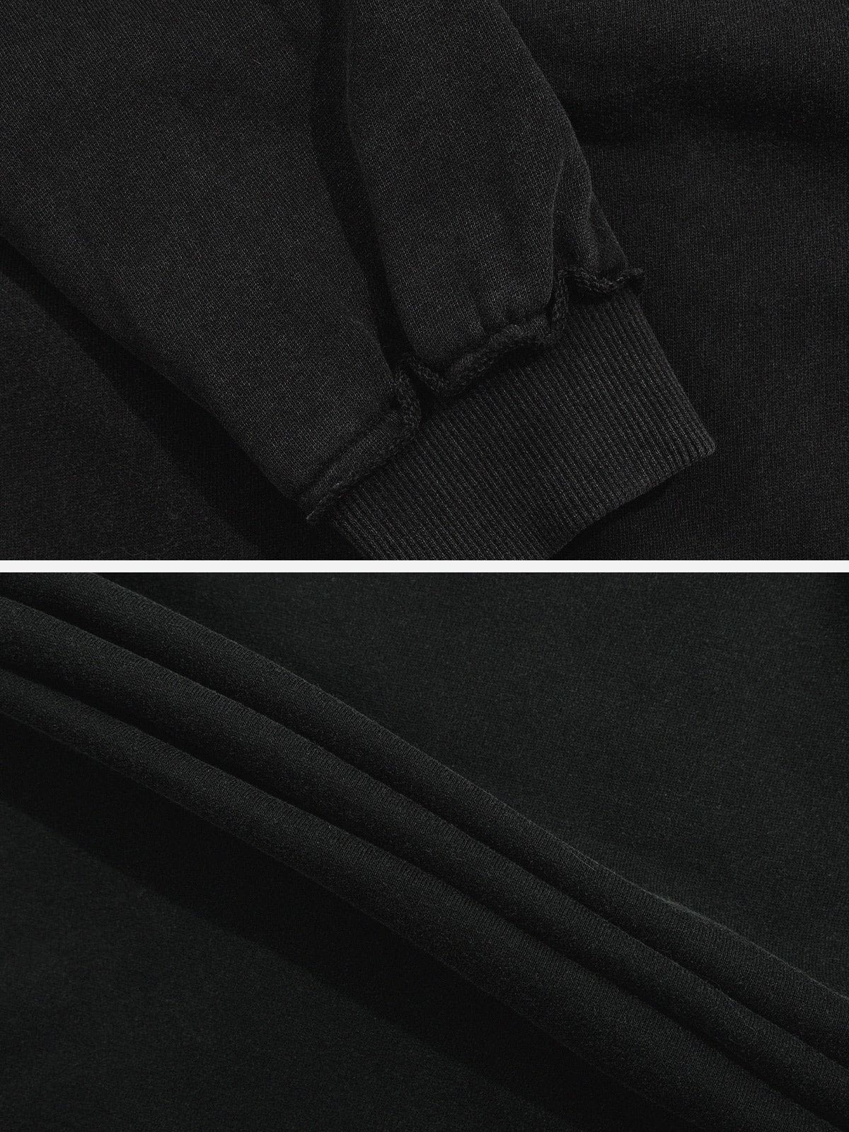 Star Washed Zip-up Hoodie