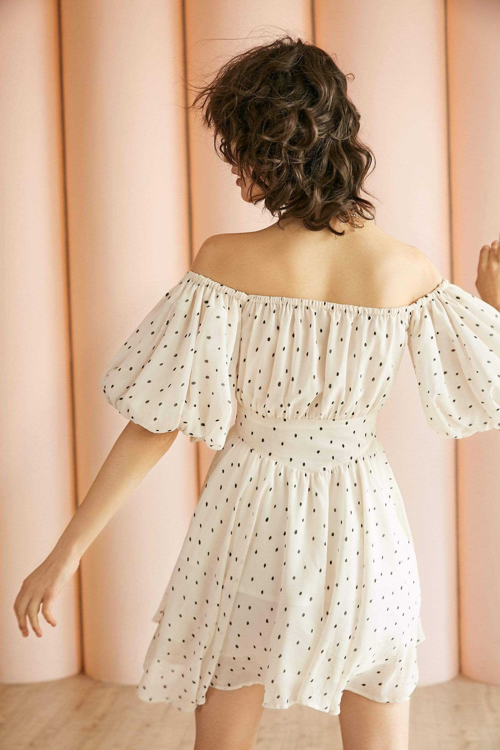 Ivory Garland Garden Dress