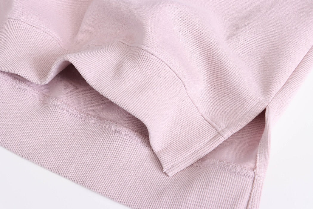 Fake Two-piece Thermal Fleece Hooded Sweater