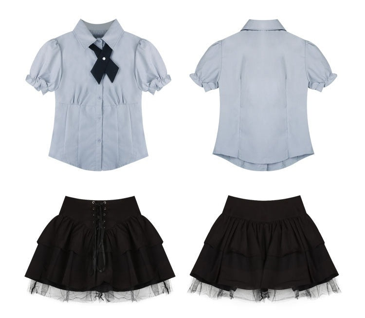 summer JK uniform women's two-piece set