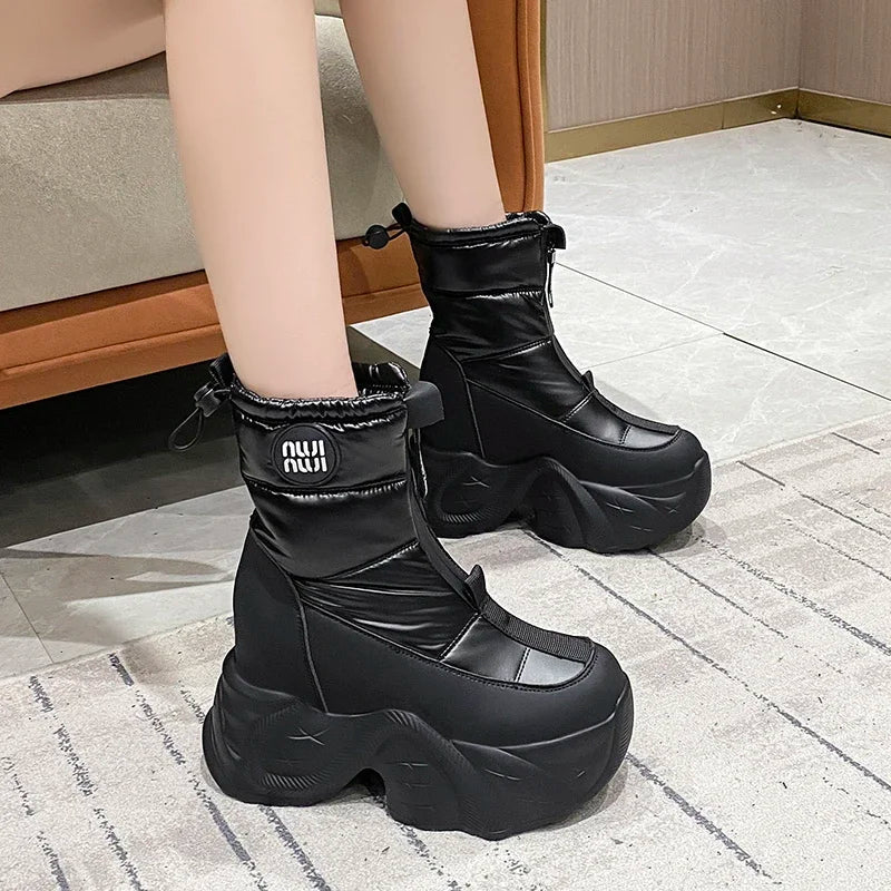 10CM High Platform Boots