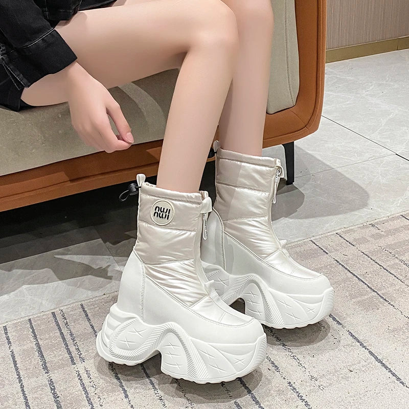 10CM High Platform Boots