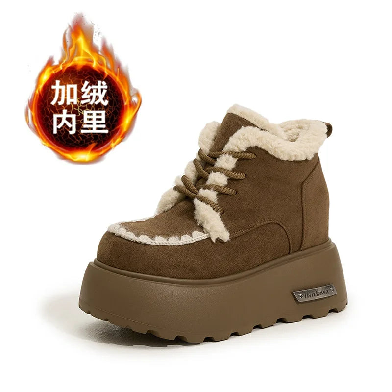 10CM High Platform Snow Boots