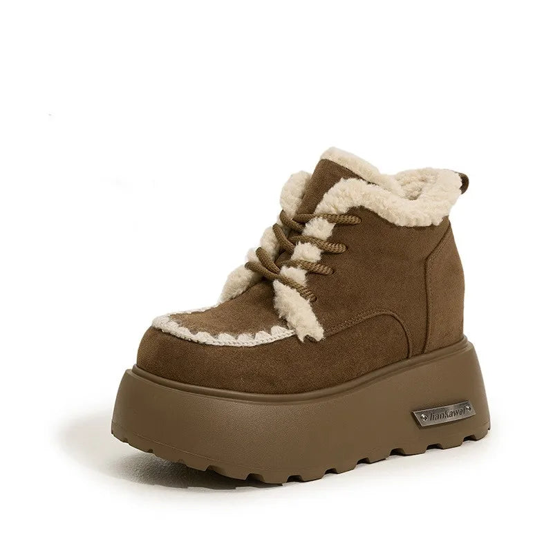 10CM High Platform Snow Boots