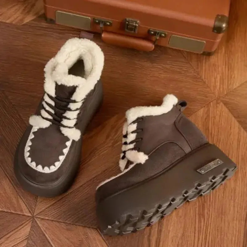 10CM High Platform Snow Boots