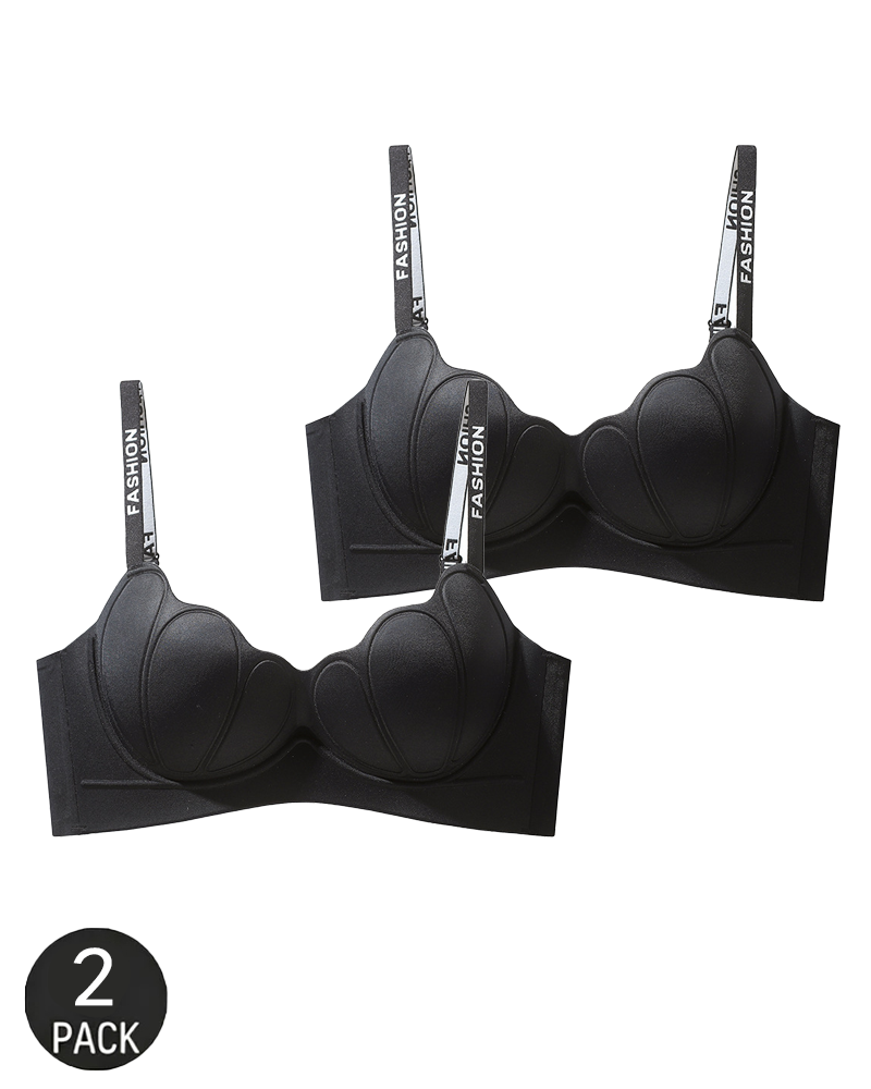 2-Pack Seamless Lightweight Lift Bras
