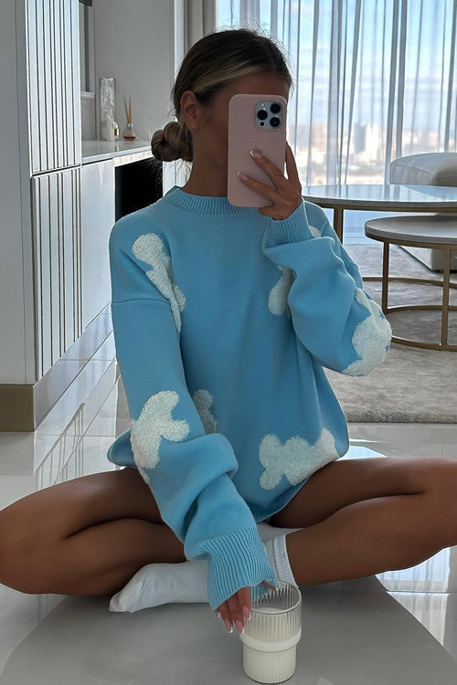 Warmly Adorable Heart Oversized Knit Top - 7 Colors