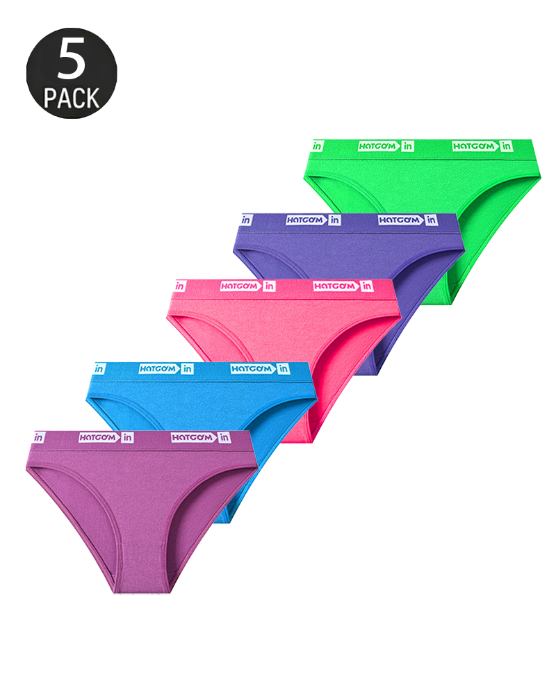 Cotton Antibacterial Crotch Women's Briefs