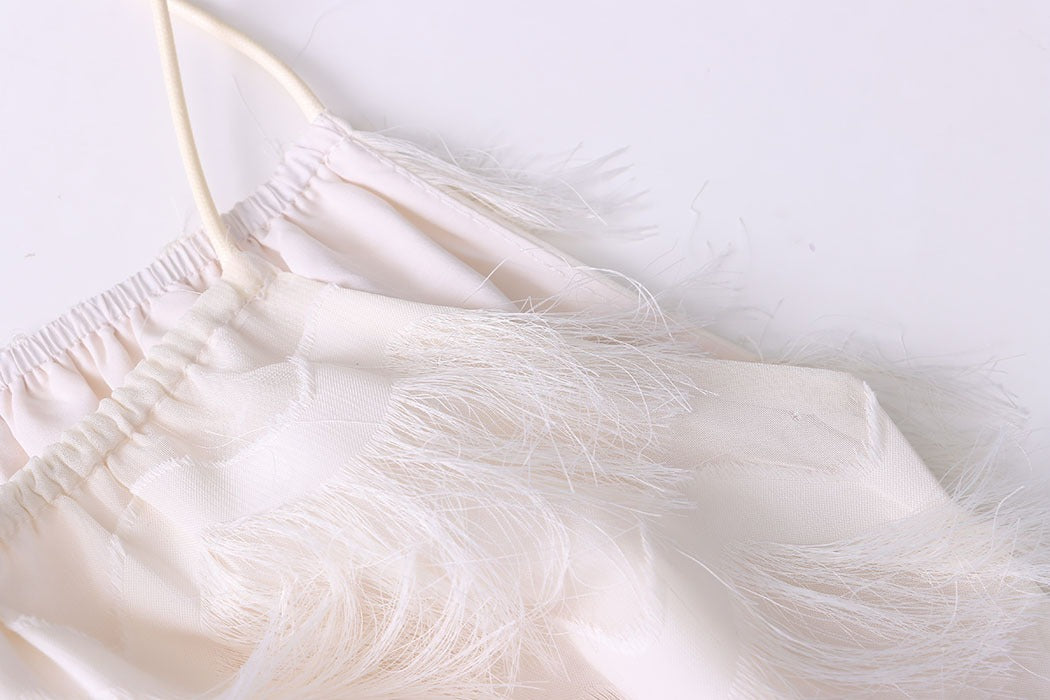 Gentle temperament, loose and thin, French slip dress