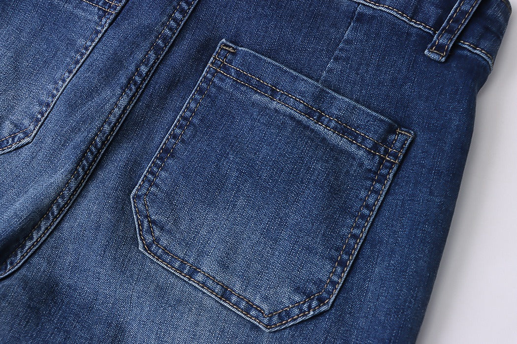 Modern Pocket Micro-Flared Jeans