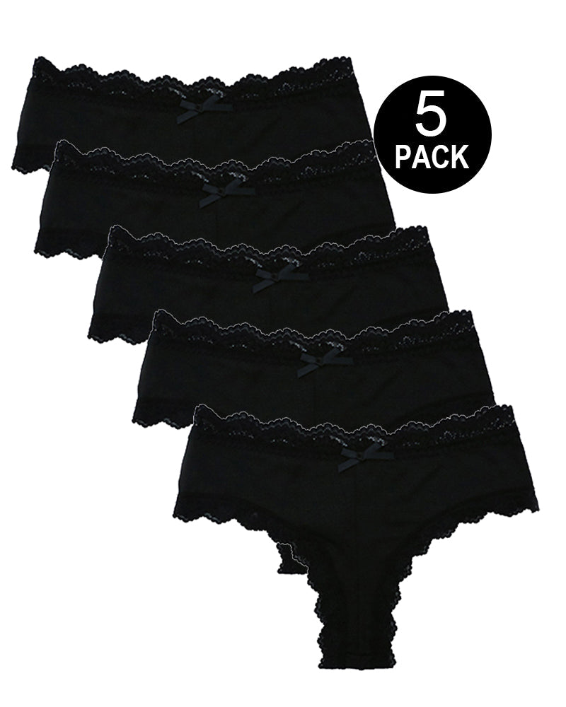 Lace Comfortable Pure Cotton Crotch Plus Size Breathable Panties