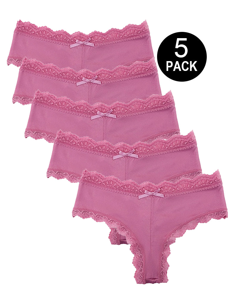 Lace Comfortable Pure Cotton Crotch Plus Size Breathable Panties