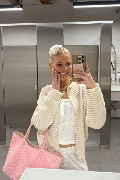 Attractively Cozy Soft Striped Knit Cardigan - 6 Colors