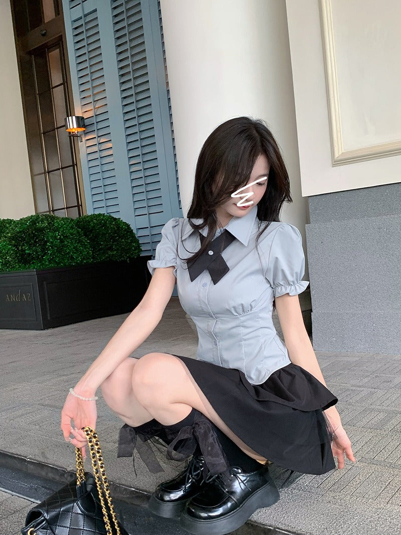 summer JK uniform women's two-piece set