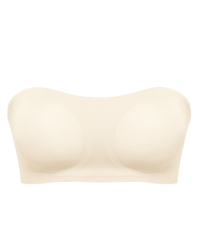 Women's Strapless Bra with Cross Side Buckle Bras