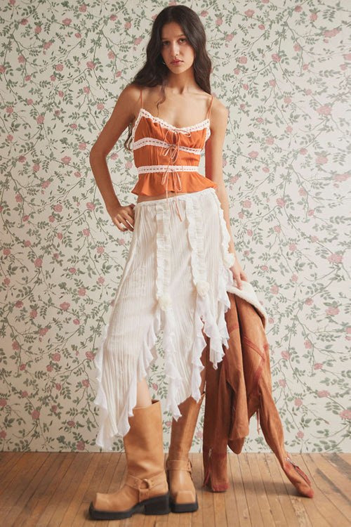 Cutest First Lace Up Cami Top - 6 Colors