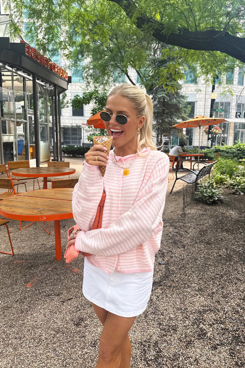 Attractively Cozy Soft Striped Knit Cardigan - 6 Colors