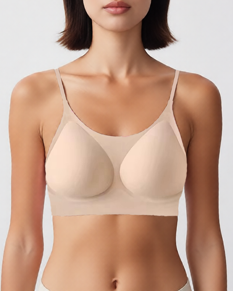 Seamless Two-Way Wear Convertible Bra With Adjustable
