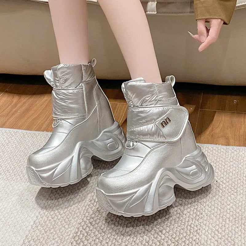 13CM High Winter Platform Down Snow Boots