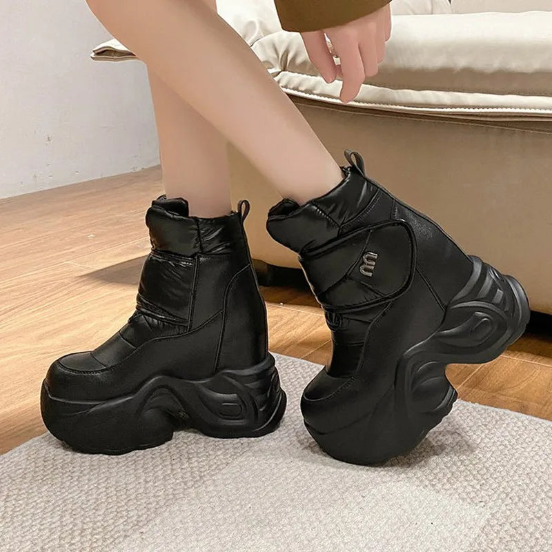 13CM High Winter Platform Down Snow Boots