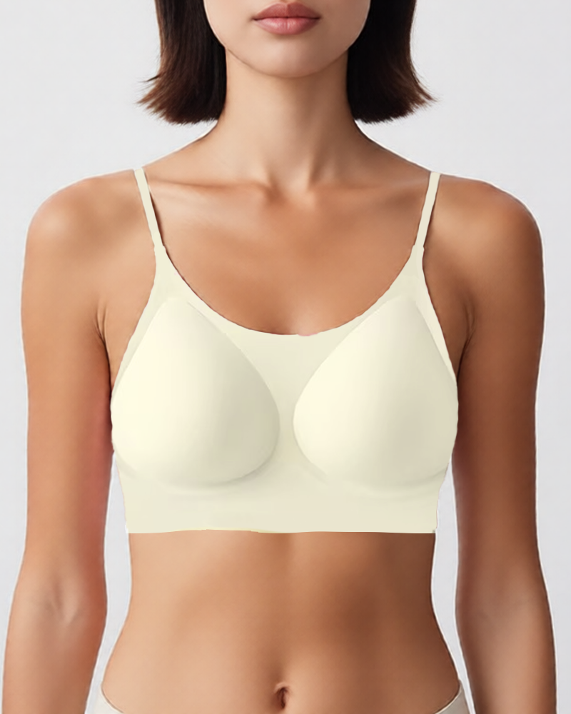 Seamless Two-Way Wear Convertible Bra With Adjustable