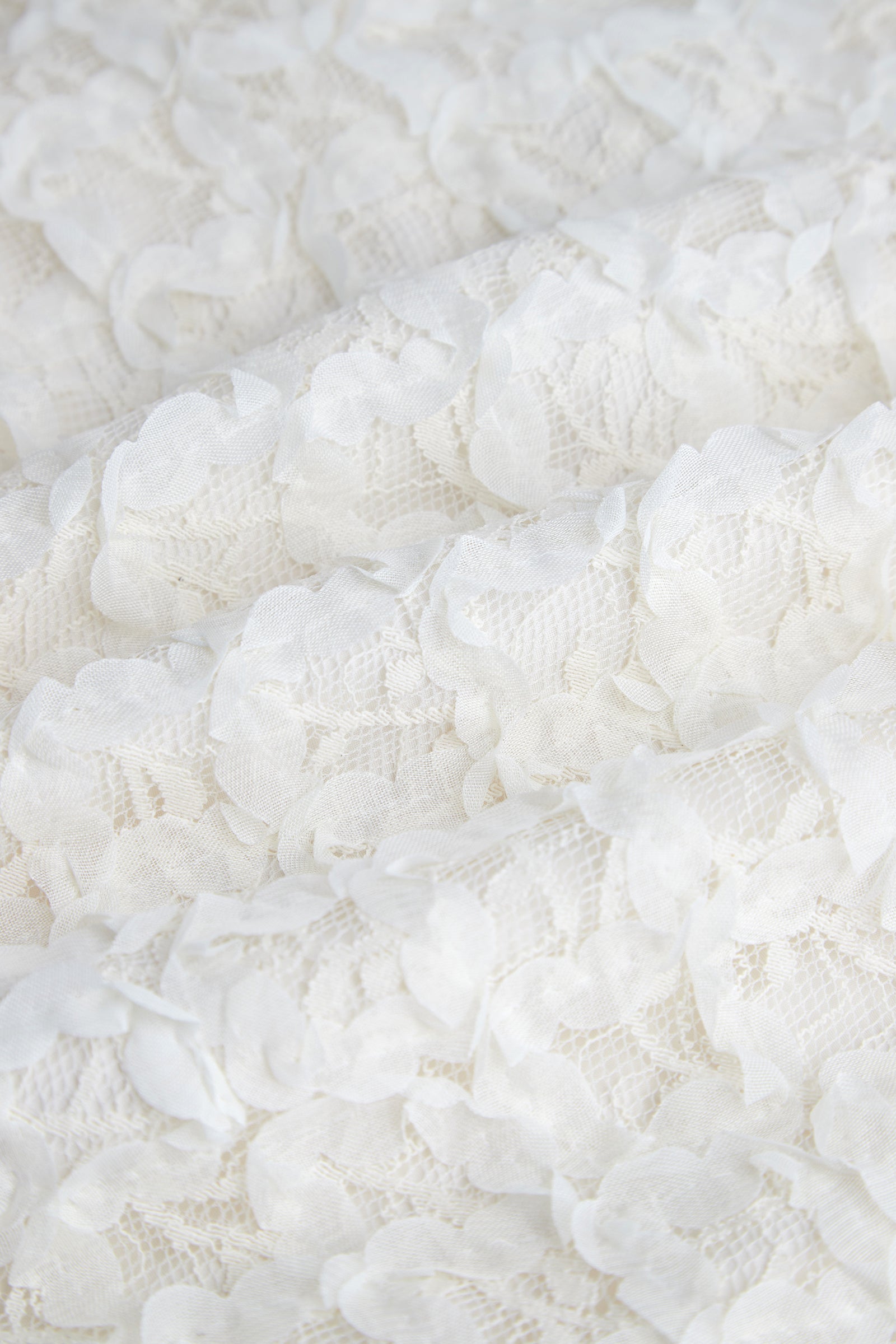 Light Yellow Textured Floral Button Front Blouse