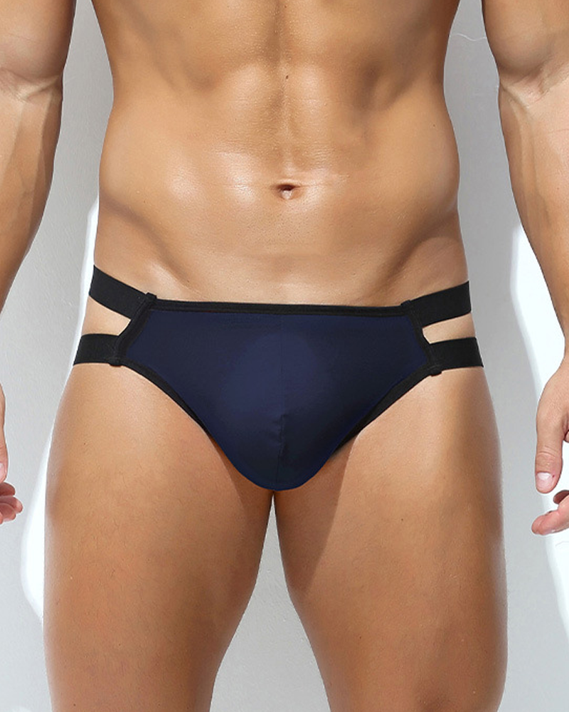 Double Side Strap Metal Ring G-String
