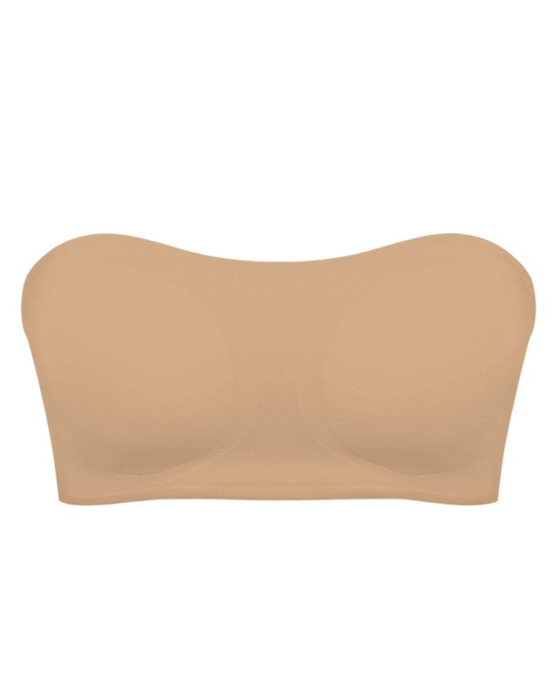 Women's Strapless Bra with Cross Side Buckle Bras