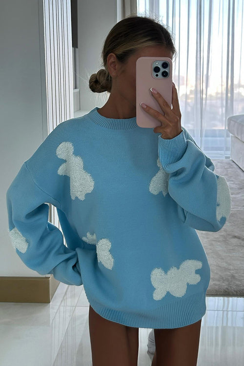 Warmly Adorable Heart Oversized Knit Top - 7 Colors