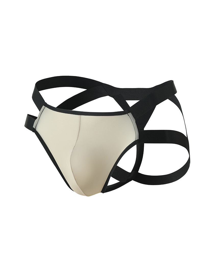 Double Side Strap Metal Ring G-String
