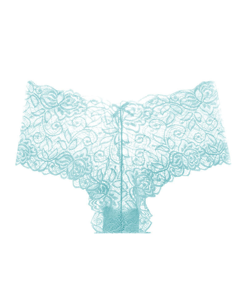 European And American Style Lace Women's Low-Lise Seamless Cut-Out Briefs
