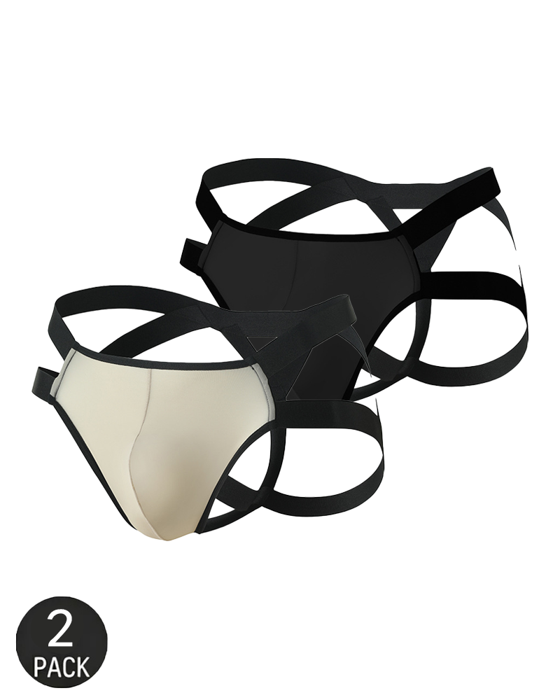 Double Side Strap Metal Ring G-String