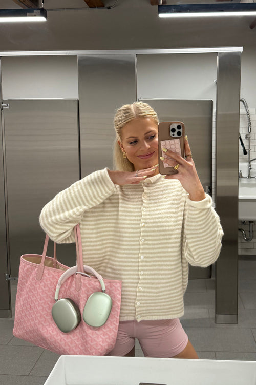 Attractively Cozy Soft Striped Knit Cardigan - 6 Colors