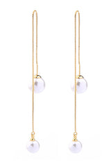 Pearl Pendant Earrings