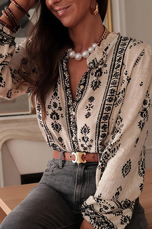 Feeling So Cute Print Cotton Top - 2 Colors