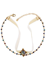 Elegant Rhinestone Layered Choker