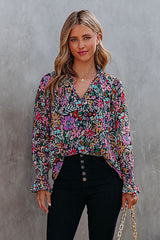 Bring Your Love Print Long Sleeve Top