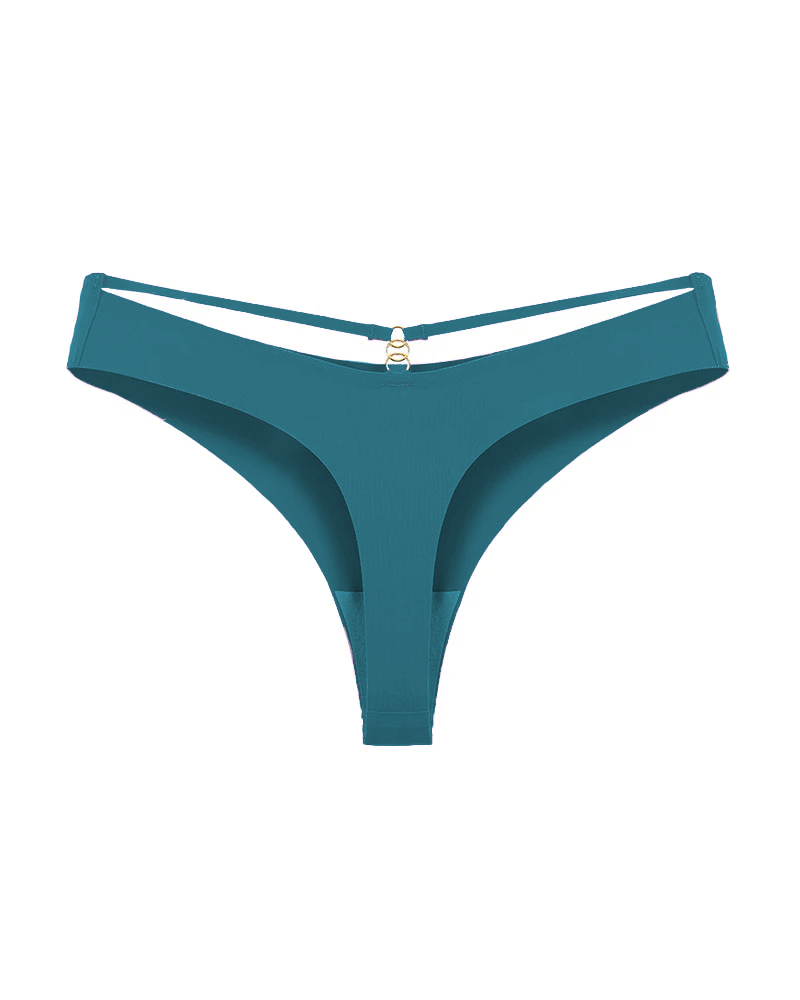 Women's Seamless Breathable Invisible Hollow Thong