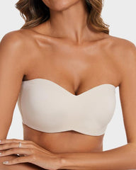 2-Pack Full Support Non-Slip Convertible Bandeau Bra