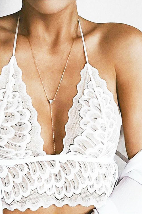 Lace Obsessed Spaghetti Bra