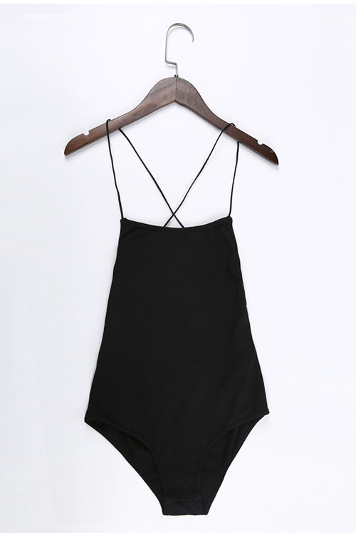 Cross-back Spaghetti Lingerie