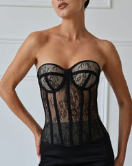 Lace Push-Up Corset