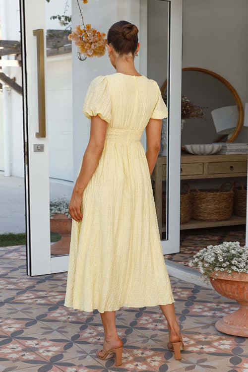 Beautiful Soul Puff Sleeve Maxi Dress - 3 Colors